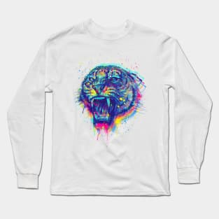 Painted Tiger Long Sleeve T-Shirt